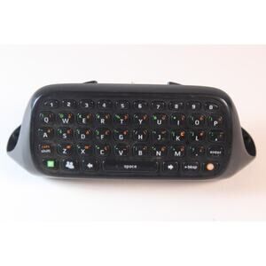 OEM Xbox 360 Keyboard Chatpad Black Controller Attachment Xbox 360